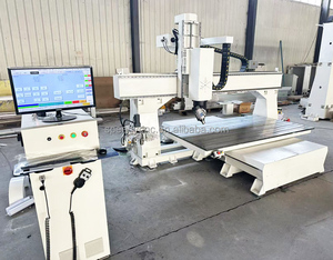 3D Điêu khắc EPS bọt thạch cao gỗ nhôm 5 trục <span class=keywords><strong>CNC</strong></span> <span class=keywords><strong>Router</strong></span> với ATC Giảm giá Lớn 360 độ SWING đầu RTCP 5 trục <span class=keywords><strong>CNC</strong></span> <span class=keywords><strong>Router</strong></span> - Product Image 2