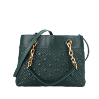 Nouveau Sac Fourre-tout de Luxe 2026 pour Femme en Cuir Véritable, Grande Capacité, Imperméable, Style Vintage, avec Chaîne Élégante