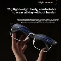 Lunettes intelligentes transfrontalières W100D 2025 pour la traduction IA, à changement de couleur, contrôle tactile, double batterie 170 mAh, multilingues