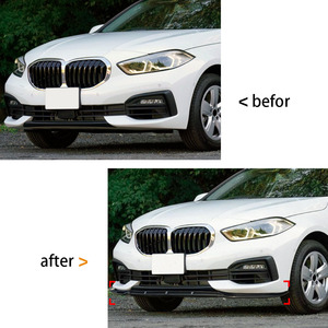 Kit carrosserie série <span class=keywords><strong>1</strong></span> F40 diffuseur de pare-chocs avant séparateur de lèvres pour <span class=keywords><strong>BMW</strong></span> série <span class=keywords><strong>1</strong></span> F40 2020 + accessoires de voiture - Product Image 5