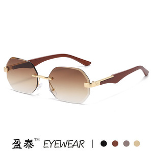 Eyewear Irregular <b>Square</b> <b>Sunglasses</b> UV400 PC Lens Unisex Fashion Sun Glasses - Product Image 3