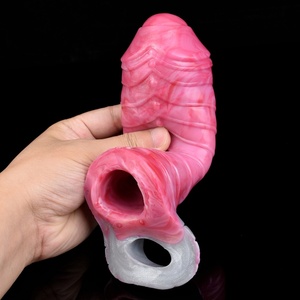 Funda de Silicona YOCY para Pene, Tamaño Grande, Diseño de Monstruo, Extensor y Alargador de Pene, Juguetes Sexuales para Hombres, Masturbador Masculino - Product Image 1