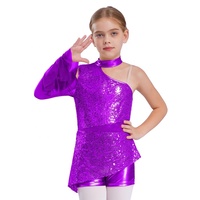 Vêtements de danse pour enfants de 6 à 16 ans, stages pour filles, costumes de danse à paillettes pour enfants