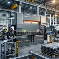 Presse plieuse CNC en acier inoxydable HARSLE, équipement de pliage hydraulique série DA69T pour tôles métalliques