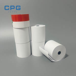 Rollo de Papel Térmico Personalizado al por Mayor para Farmacias y Autoservicio, 57x50, 60gsm, Libre de BPA, Alimentación Suave, Impresora Térmica, Caja Registradora - Product Image 1