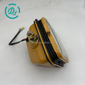 EexcavaStart 203-06-56140 Lámpara de Trabajo Cuadrada de Hierro de 24V 100W, Repuesto para Excavadora PC200 320D, Lámpara Halógena de Alta Resistencia - Product Image 2