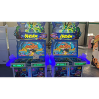 Machine de tir d'arcade à monnayeur pour 4 joueurs, de haute qualité, pour parcs d'attractions, avec support anglais et conception durable