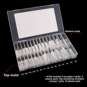 Molde <span class=keywords><strong>de</strong></span> plástico tipo sándwich <span class=keywords><strong>para</strong></span> uñas, herramientas <span class=keywords><strong>de</strong></span> práctica <span class=keywords><strong>de</strong></span> extensión <span class=keywords><strong>de</strong></span> gel, puntas <span class=keywords><strong>de</strong></span> uñas superiores e inferiores, moldes <span class=keywords><strong>para</strong></span> uñas, herramientas <span class=keywords><strong>de</strong></span> arte <span class=keywords><strong>de</strong></span> uñas, sin logo OEM - Product Image 4