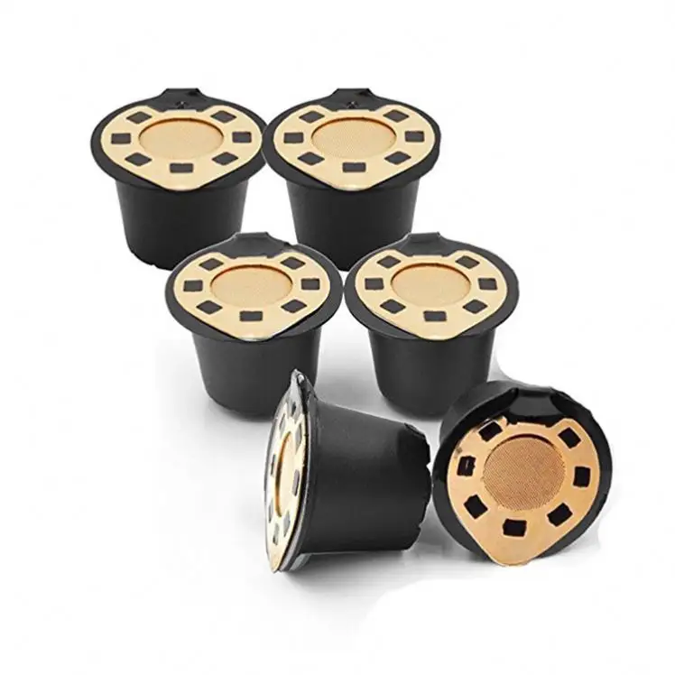 Diskon besar produk baru alat pemanggang kopi kapsul kopi dapat digunakan kembali kompatibel baja tahan karat