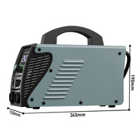 Poste à souder MMA portable ZOJAN avec écran LCD et technologie IGBT, fonction anti-adhérence et arc force, pour fonte/acier au carbone/acier, usage domestique et bricolage