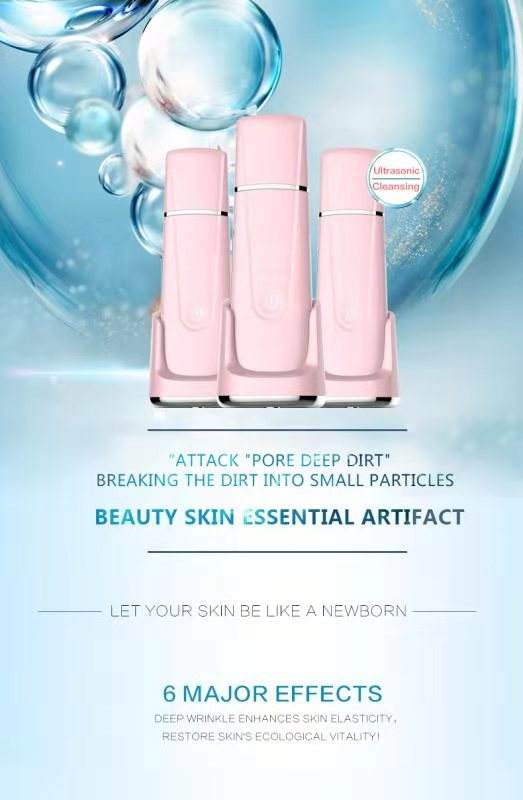 ORANGLES Bowket Professional Cordless Blackhead Remover | Handheld Ultrasonic Pore Cleaner Scrubber Spatula | US Plug – orangles Qatar - high resolution display - exposing craftsmanship - Image 2 of 6 | built for everyone | Bowket Professional Cordless Blackhead Remover | Handheld Ultrasonic Pore Cleaner Scrubber Spatula | US Plug – orangles Qatar for sale Georgia | Free Shipping ORANGLES