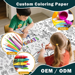 <span class=keywords><strong>IN</strong></span> PACK Rotolo di Carta da Colorare per Feste di <span class=keywords><strong>Laurea</strong></span> per Bambini, Carta da <span class=keywords><strong>Disegno</strong></span> Fai-da-Te, Carta da Colorare Personalizzata - Product Image 5