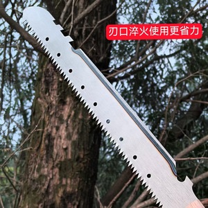 Multi Functional Long Handled Chopping Saw Fixed Blade Steel Wood Handle Outdoor Camping <strong>Garden</strong> Use - Product Image 4
