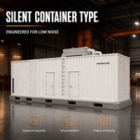 Groupe électrogène diesel conteneurisé 1200 kW 1500 kVA à prix direct usine pour la sauvegarde d'urgence des centres de données