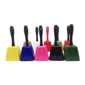 Campana de Metal Personalizada con Acabado a Color, Campana Navideña Promocional, o Campana Escolar con Logotipo - Product Image 2