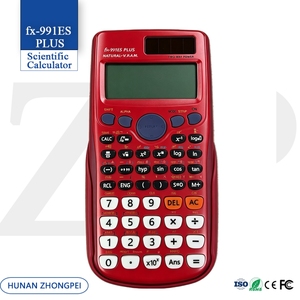 Calculadora Científica Fx-991ES PLUS Roja con PCB SKD, 417 Funciones, Matriz Natural, Cálculo Vectorial, Solucionador de <span class=keywords><strong>Ecuaciones</strong></span>, Doble Alimentación - Product Image 1
