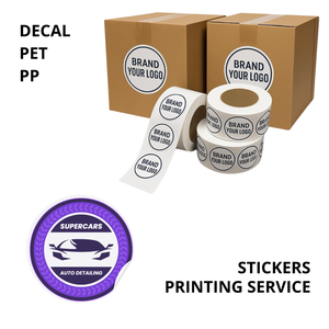 Factory-Direct OEM Custom Vinyl Waterproof Oil-Proof UV-Resistant Glossy Laminate Sports Brand <b>Label</b> Custom Stickers Printing - Product Image 4