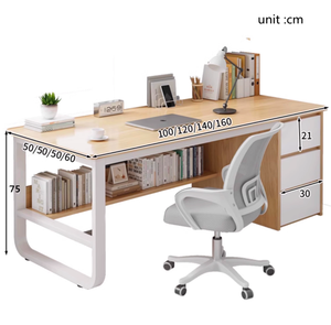 Hiện Đại Nhà Văn Phòng Bàn Bằng Gỗ Máy Tính Để Bàn Bàn Máy Tính Với Ngăn Kéo Lớn Rất Nhiều Bàn Viết - Product Image 6