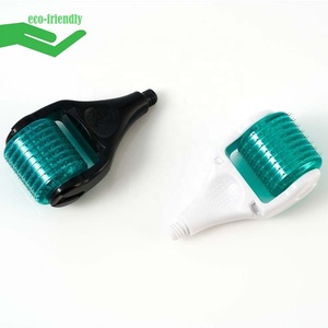 Écologique 0.5mm Réel Individuel 192 Aiguilles En Acier Inoxydable Avantages Pour La Peau <span class=keywords><strong>Cheveux</strong></span> Barbe <span class=keywords><strong>Dermaroller</strong></span> avec Tête De Rouleau Remplaçable - Product Image 3