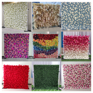 5D persiana enrollable seda Artificial Rosa <span class=keywords><strong>flor</strong></span> pared Fondo pintura al óleo <span class=keywords><strong>flor</strong></span> pared para boda hogar salón Decoración - Product Image 5