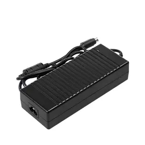 12V 10A 120W 4pin AC DC Adaptor Charger Round Interface 4 Pin Inside  Switching Power Supply Adapter