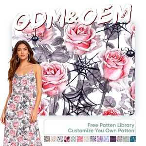 Novedades <span class=keywords><strong>2026</strong></span>, Tela de Franela de Algodón Orgánico, Estampado Floral Personalizado, Tela de Franela 100% Algodón para Ropa de Mujer - Product Image 1