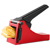 Coupe-frites manuel en acier inoxydable, hachoir à légumes, trancheuse à pommes de terre pour la cuisine, compatible lave-vaisselle, facile à nettoyer