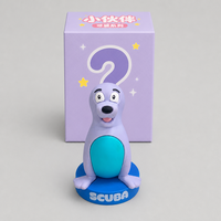 Boîte Surprise Personnalisée Animaux Figurines PVC Silicone Boîte Mystère Décoration de Bureau Accessoires Décoratifs Bibelots