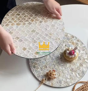 Sous-plat rond en rotin moderne, écologique, fabriqué à la main au Vietnam, pour une décoration de table élégante, de haute qualité - Product Image 4