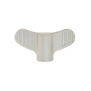 Bouton mécanique à vis en acier, type molette, pour équipement industriel - Product Image 1