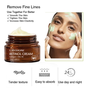 Yüksek Isıya Dayanıklı Özel Markalı Retinol Yüz Kremi, Kolajen, HA, C Vitamini İçeren Kore'den Anti-Aging, Kırışıklık Giderici ve Nemlendirici Krem - Product Image 6