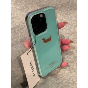 Carino cane bassotto lago blu cartone animato per iPhone 16 Pro Max 15 nuovo <span class=keywords><strong>14</strong></span> Pro 13P <span class=keywords><strong>Cover</strong></span> per <span class=keywords><strong>Apple</strong></span> di alta qualità per il modello Plus - Product Image 2