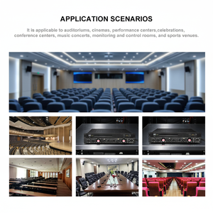 <span class=keywords><strong>Console</strong></span> de musique professionnelle alimentée IPALEAD MC-424 à 24 canaux avec Bluetooth, son surround, <span class=keywords><strong>entrée</strong></span> TRS/RCA/XLR, contrôleur DJ 48V - Product Image 4