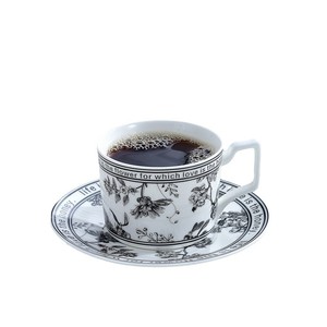 ชุดแก้วกาแฟเซรามิกลมขนาดเล็กใส่ในฤดูร้อนจานรองถ้วยชา<span class=keywords><strong>กาแฟ</strong></span>ที่มีมูลค่าสูงจานชาม่วงคู่ที่สมบูรณ์แบบสำหรับใส่น้ำชายามบ่าย - Product Image 1