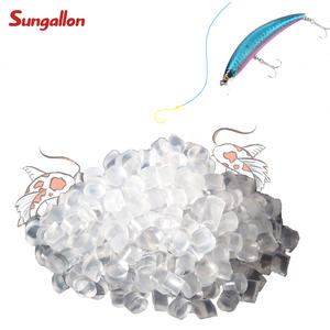 طعوم صيد من البلاستيك المطاطي الناعم, طعوم صيد من البلاستيك المطاطي الناعم مع Tpe ، Tpr ، حبيبات المواد الخام الشفافة من Tpr لكريات النهر hdpe - Product Image 4