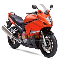 Kit carrosserie pour SUZUKI KATANA GSXF 650 GSX 650F GSX650F 2008 2009 2010 2011 130No.22 GSXF650 GSXF-650 12 13 14 Carénage orange noir