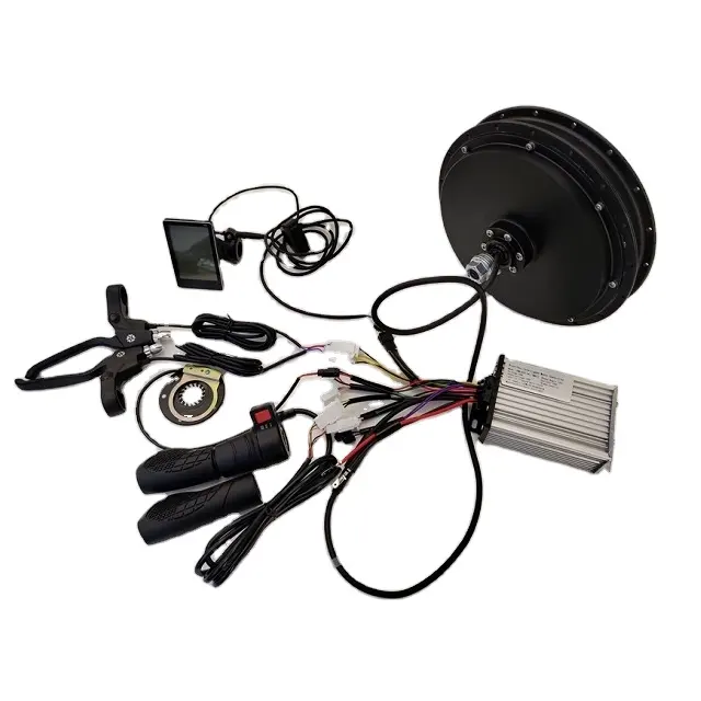 Kit de conversión de Motor BLDC para bicicleta eléctrica de montaña, rueda trasera con logotipo personalizado, 26 pulgadas, 48V, 800W, rueda libre M5, bricolaje