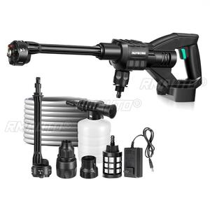 เครื่องฉีดน้ำแรงดันสูงแบบพกพาไร้สาย 500W 100 บาร์ สำหรับล้างรถยนต์ 6 in 1 - Product Image 1