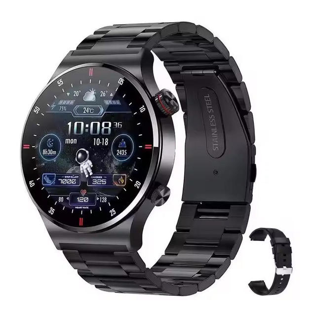 QW33 Fitness Tracker Smartwatch with Camera Remote Selfie IPS Display TPU Case & Band Life Screen