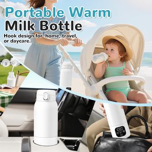 Calentador de Biberones Portátil Inalámbrico para Viajes, Taza Calefactora para Leche de Fórmula y Uso en Movimiento - Product Image 6