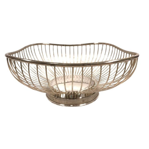 Cesta de pan de Metal decorativa de alta Vanguardia, Material de hierro duradero para el hogar, cocina, último diseño, almacenamiento de dulces de alimentos - Product Image 6