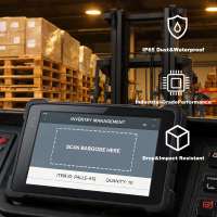 Tablette industrielle entièrement robuste de 8 pouces Android 14, étanche IP65, antichoc, anti-poussière, 4G LTE, GPS, NFC, MIL-STD-810H, 700 nits, 128 Go