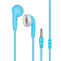 Harga Pabrik Stok Komputer Universal Kabel 3.5mm Mega Bass Earplug Headset untuk MP3 dan Ponsel