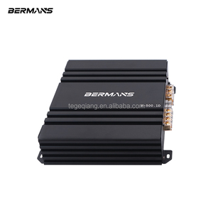 Amplificateur de <span class=keywords><strong>voiture</strong></span> monobloc de style brésilien <span class=keywords><strong>500W</strong></span> classe D pour subwoofer avec radiateur et crossover OEM ODM - Product Image 1