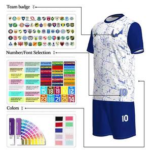 Hot Bán Polyester Dành Cho Người Lớn Thể Thao Chất Lượng Cao Tùy Chỉnh Đồng Phục Bóng Đá Nhanh Chóng Làm Khô Bóng Đá Jersey Bóng Đá Jersey - Product Image 2