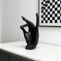Statue de personnage de film ou de télévision en résine artistique écologique, sculpture de visage, forme irrégulière, décoration de salon, YiDang