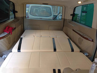Sièges de lit multifonctionnels LXRV en cuir Nappa de luxe imperméables pour camping-car, fourgonnette, bus