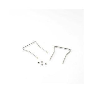 Fami Galvanized Handles For Bushing Frame Pair Metal Bracket <b>Hardware</b> - Product Image 1
