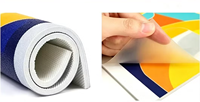 Rouleau de revêtement de sol en vinyle PVC imprimé avec logo personnalisé, revêtement de sol sportif antidérapant personnalisable pour salle de sport, scène de danse, maternelle