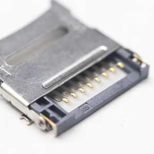 TF <span class=keywords><strong>Micro</strong></span> thẻ kết nối SD H = 1.5mm 1.8mm 8Pin SD TF Đầu Đọc Thẻ Ổ cắm kết nối đẩy đẩy Loại bộ chuyển đổi SD Bộ nhớ thẻ kết nối - Product Image 6